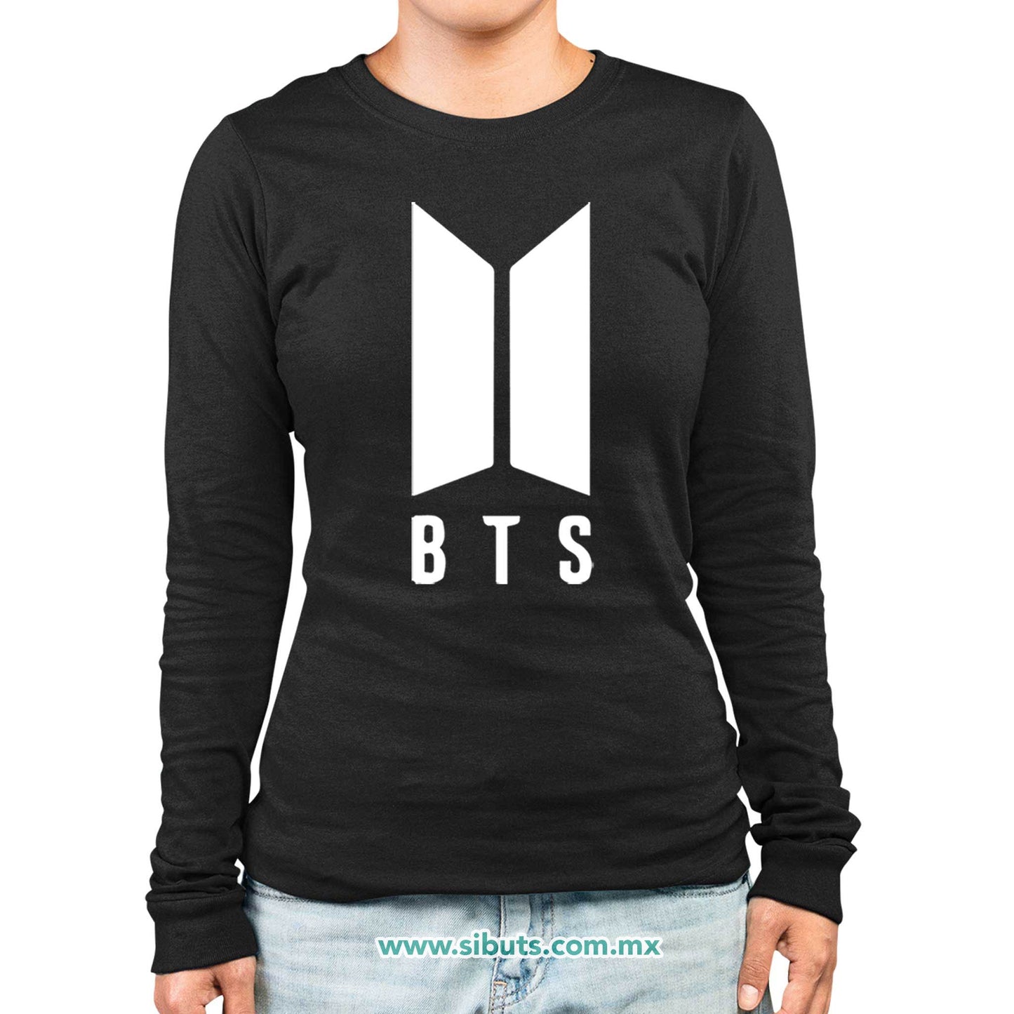 Playera Mujer Manga Larga K pop BTS Jung Kook 97