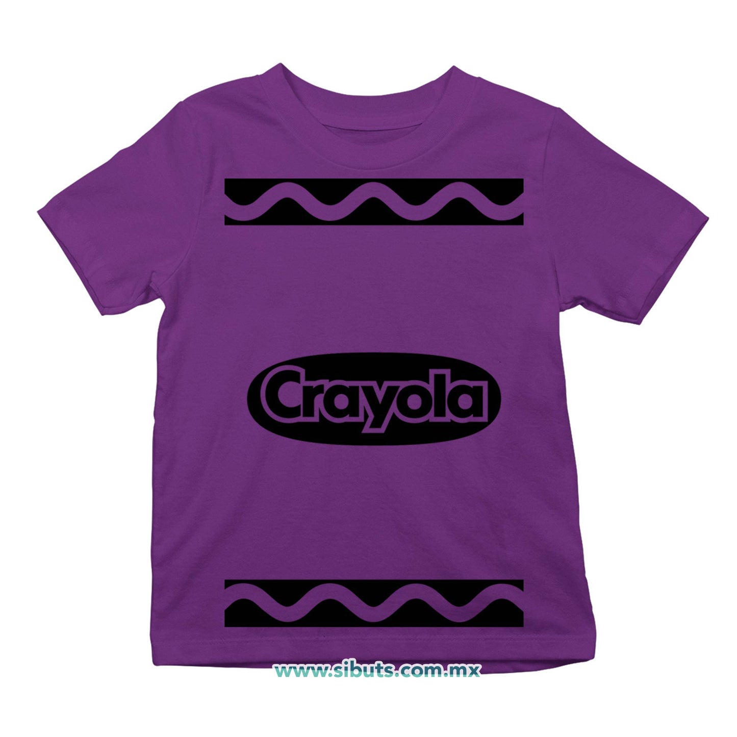 Playera Niña Crayola Morado