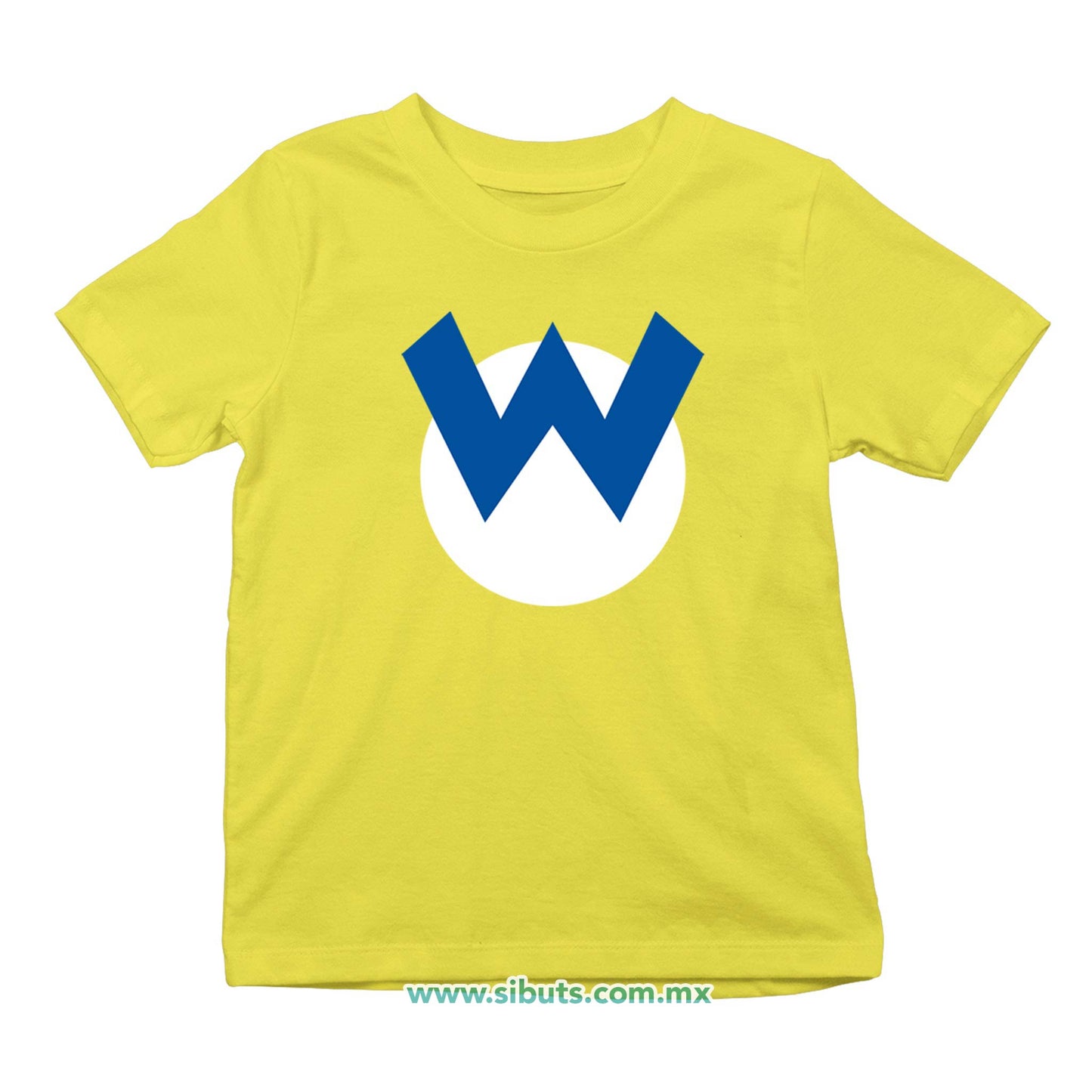 Playera Niño Mario Bros Wario
