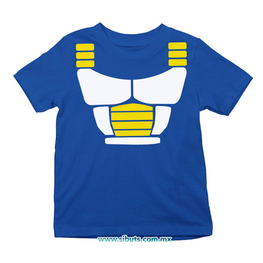 Playera Niño Dragon Ball Vegeta