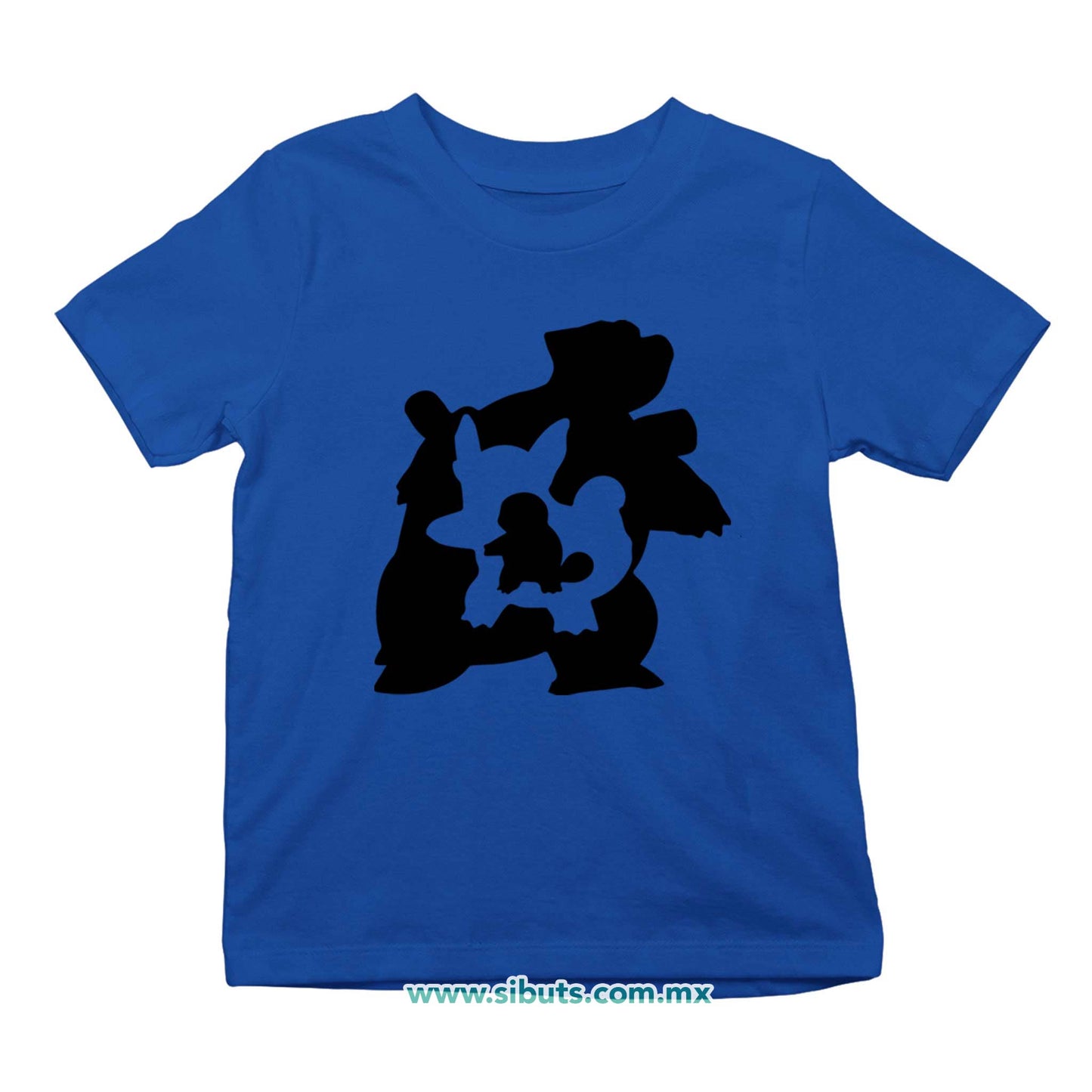 Playera Niño Pokemon Squirttle Evolutions