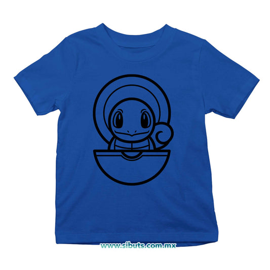 Playera Niño Pokemon Squirttle Point