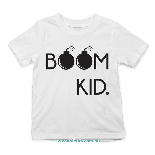Playera Niño Boom Kid