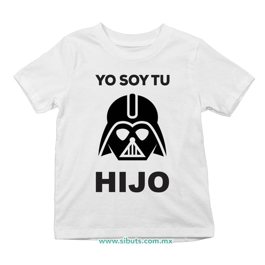 Playera Niño Star Wars Darth Vader Yo Soy Tu Hijo