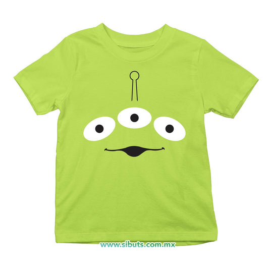 Playera Niño Toy Story Marciano