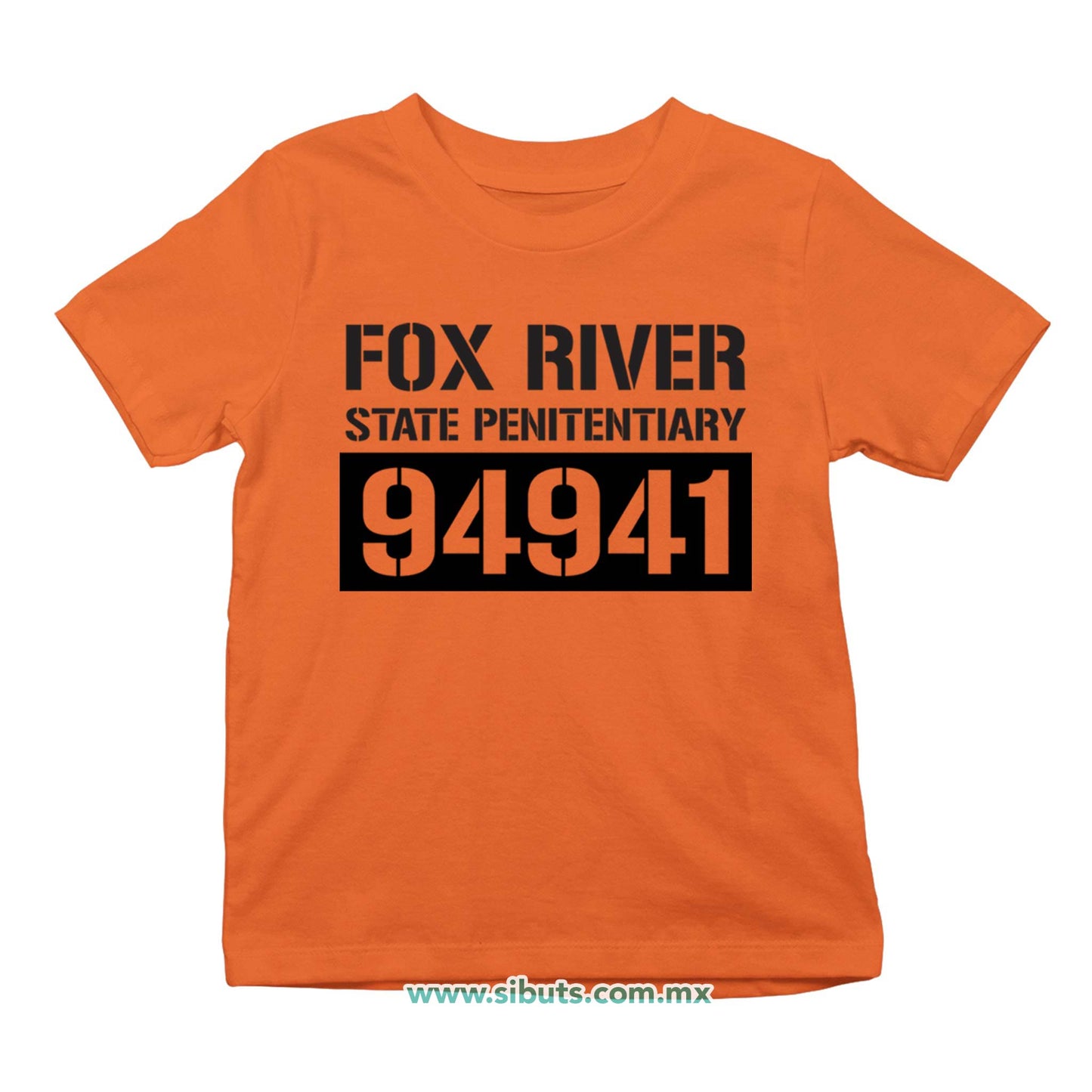 Playera Niño Prison Break Fox River
