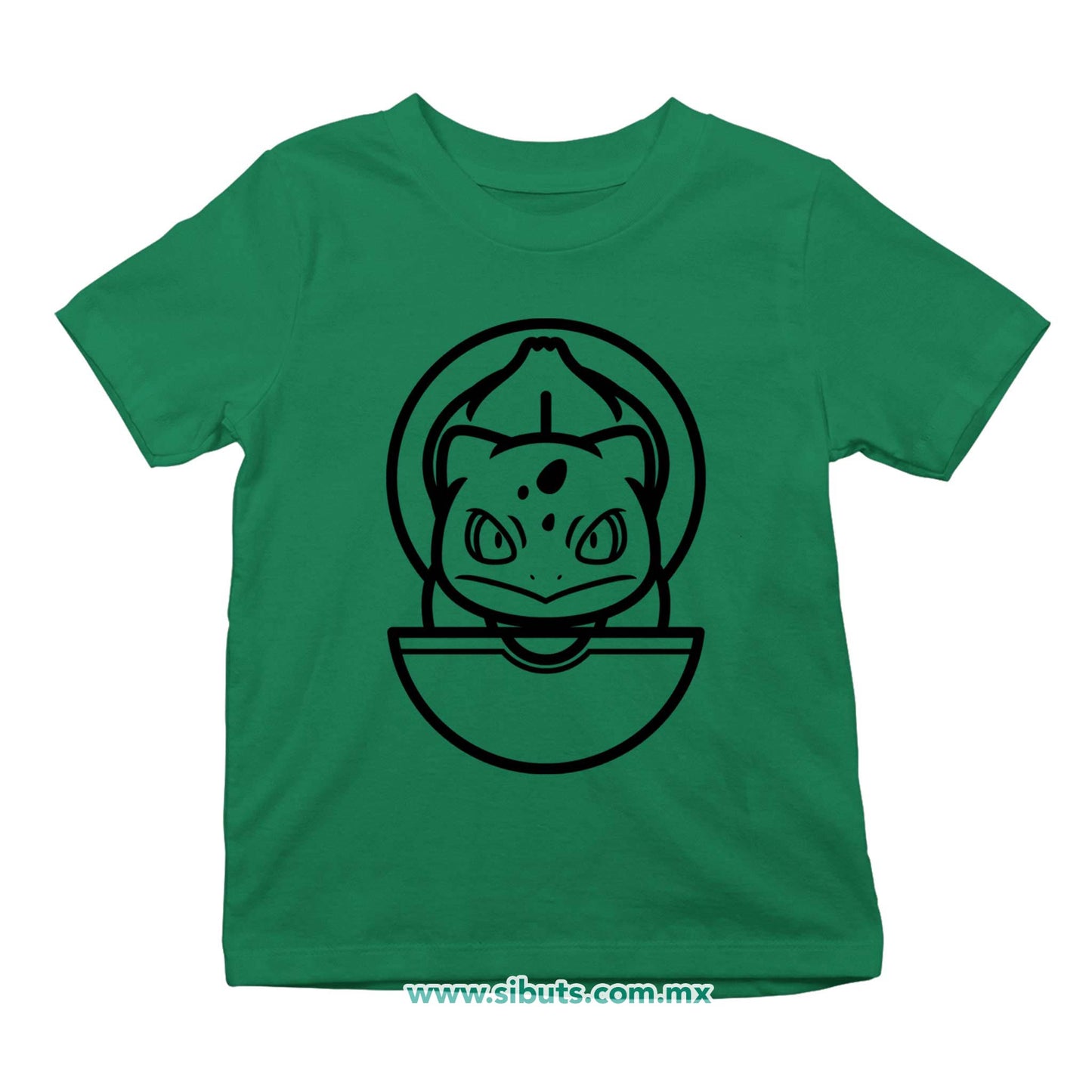 Playera Niño Pokemon Bulbasaur Point