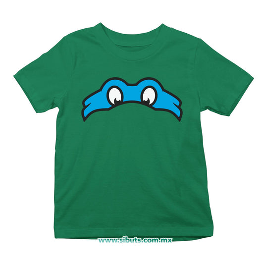 Playera Niño Tortuga Ninja Leonardo