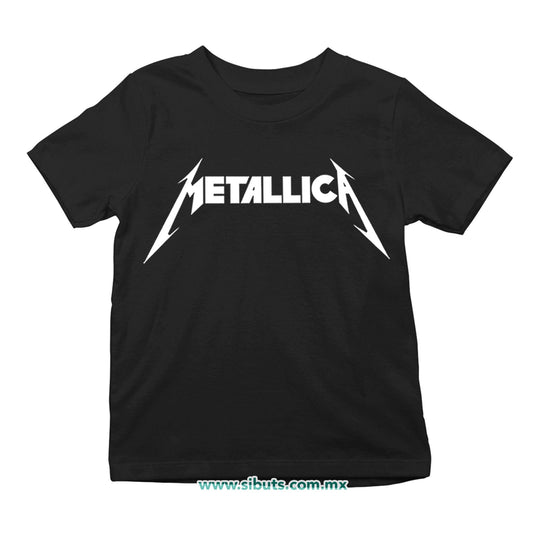 Playera Niño Metallica