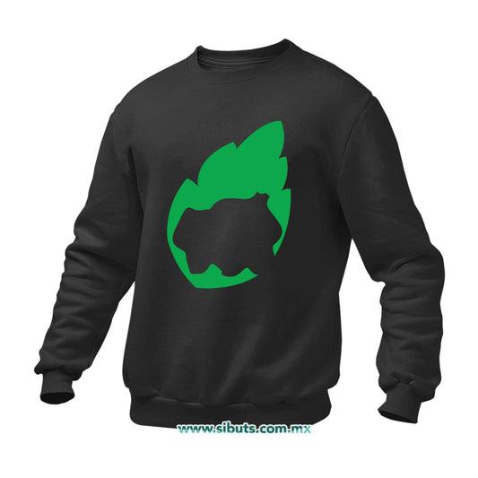 Sudadera Hombre Cuello Redondo Pokemon Bulbasaur