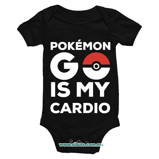 Pañalero Bebé Pokemon Go Is My Cardio