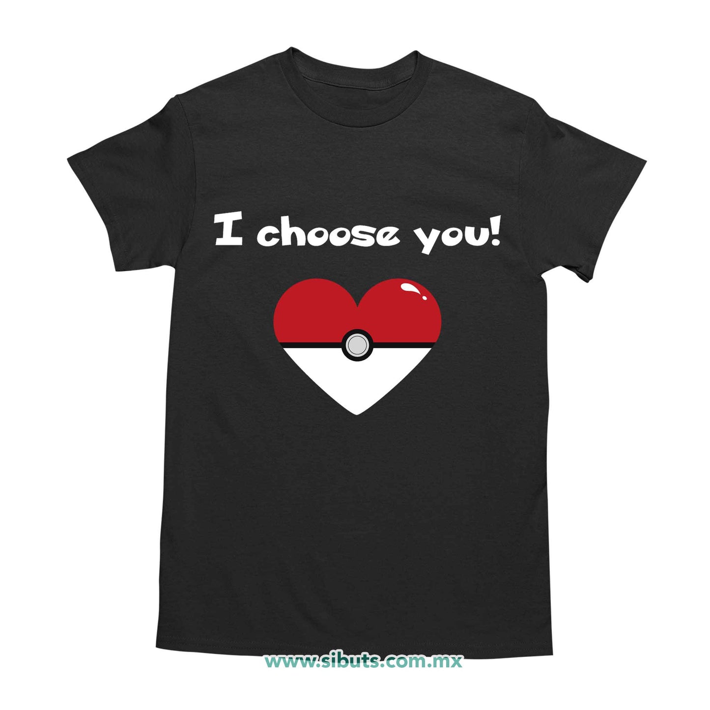 Playera Hombre Pokemon I Chose You