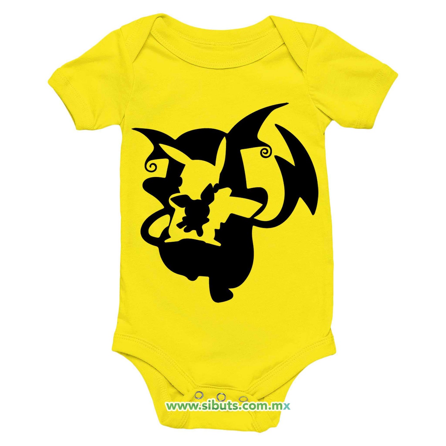 Pañalero Bebé Pokemon Pikachu Evolutions