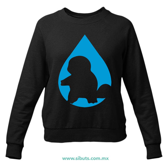 Sudadera Mujer Cuello Redondo Pokemon Squirttle