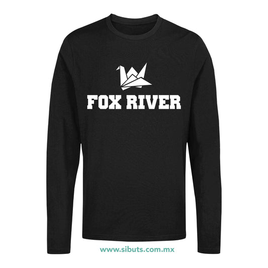 Playera Hombre Manga Larga Prison Break Fox River