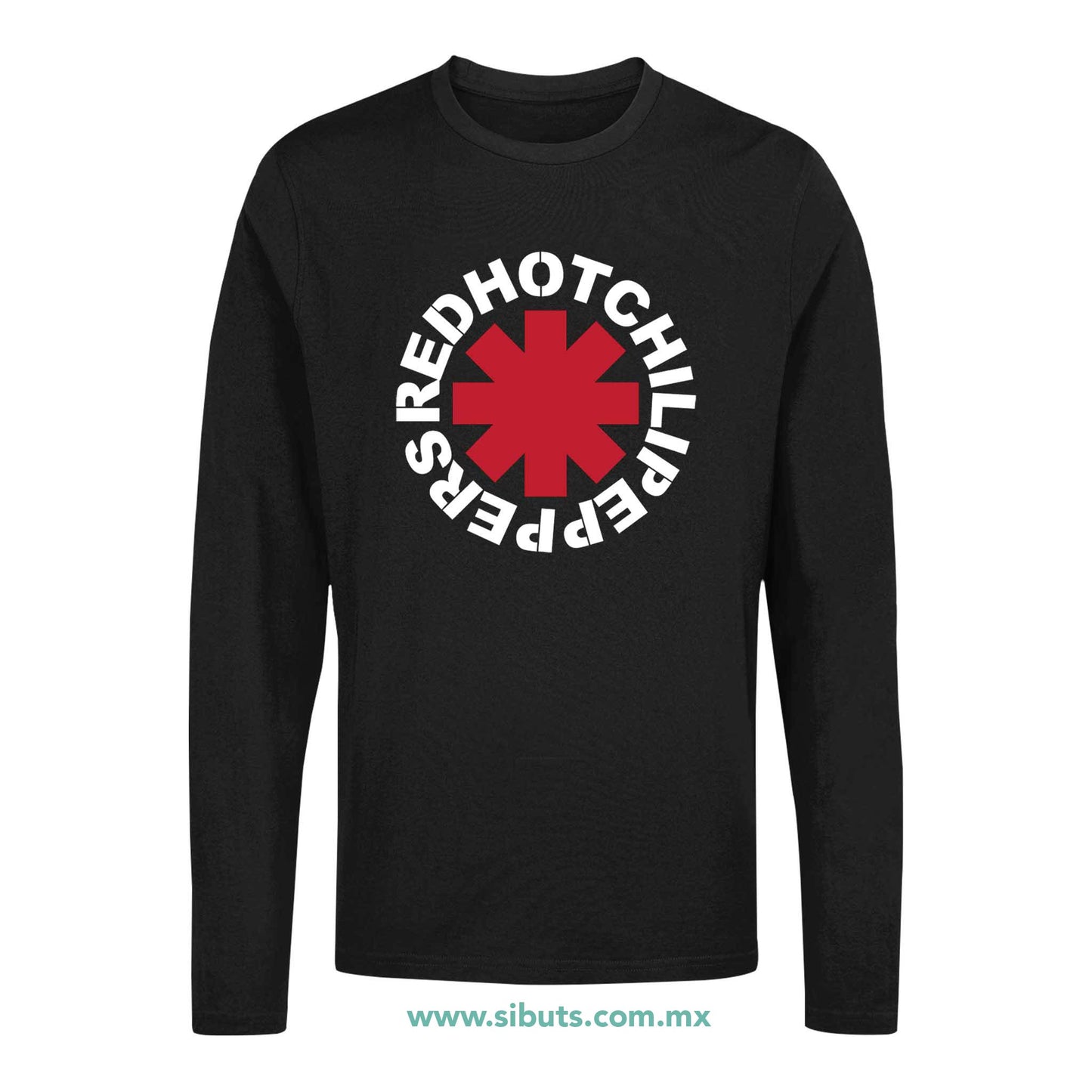 Playera Hombre Manga Larga Red Hot Chili Peppers