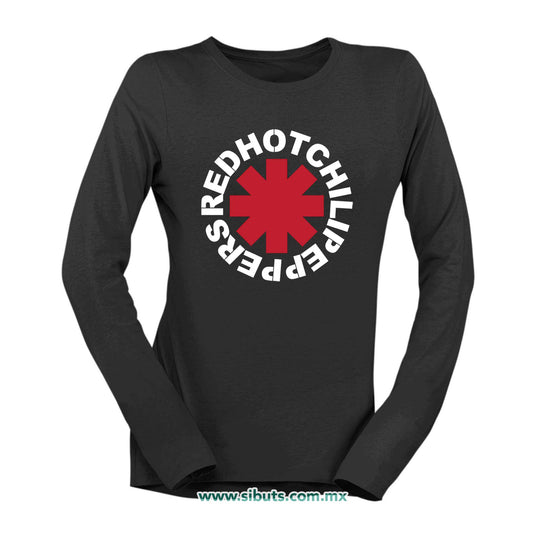 Playera Mujer Manga Larga Red Hot Chili Peppers