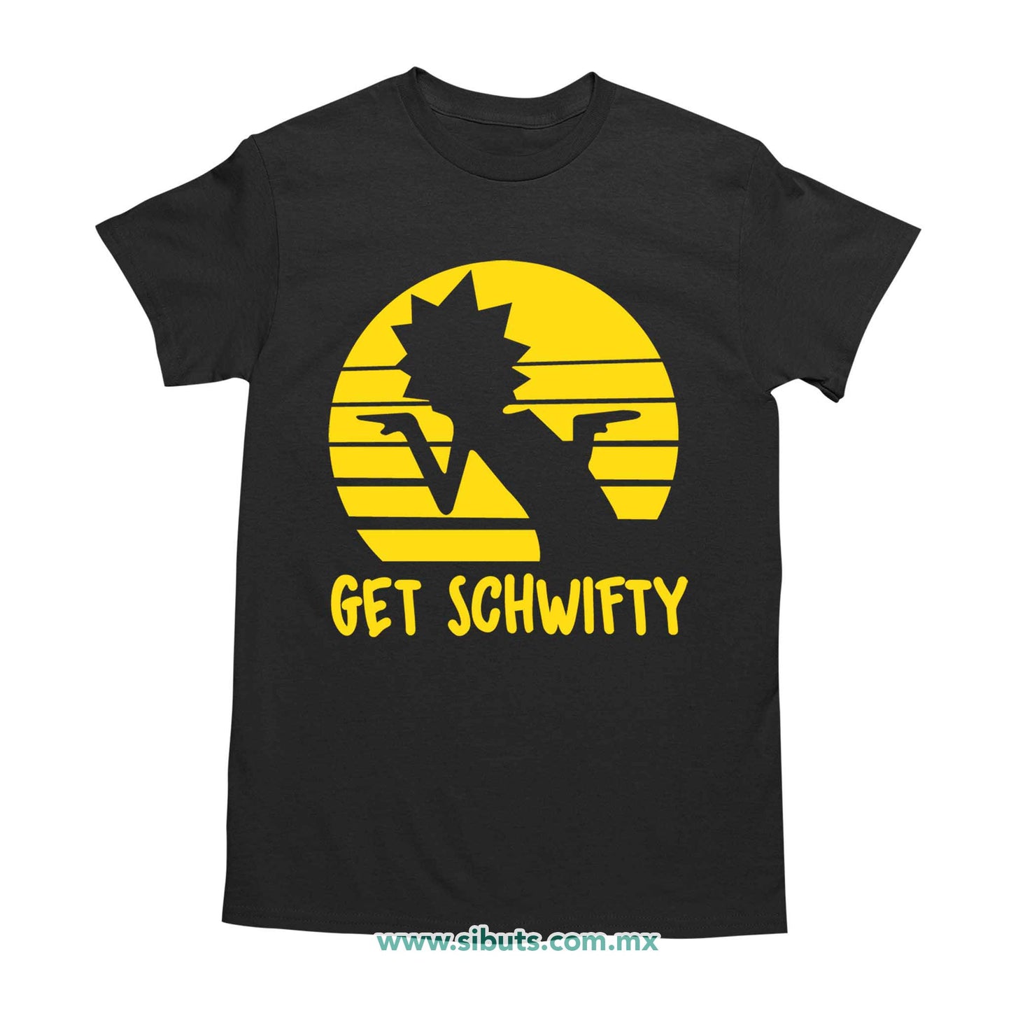 Playera Hombre Rick And Morty Get Schwifty