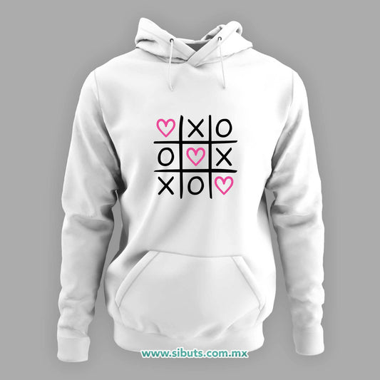 Sudadera Mujer Gorro San Valentin Juego de Gato