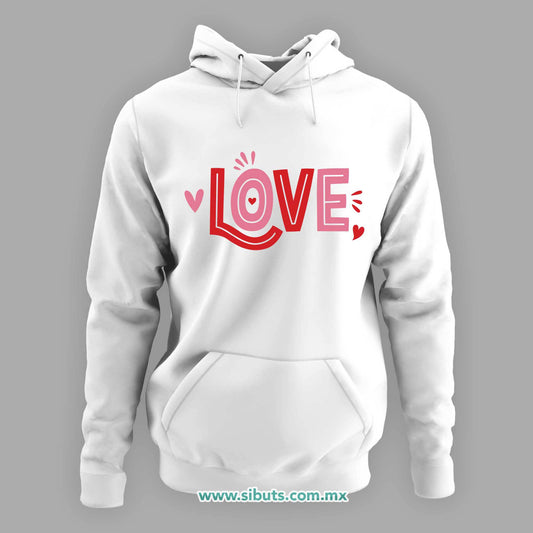 Sudadera Mujer Gorro San Valentin Love