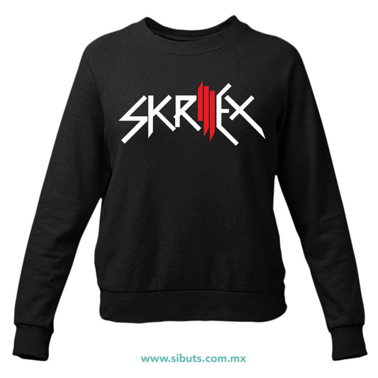 Sudadera Mujer Cuello Redondo Dj Skrillex