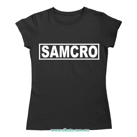 Playera Mujer Samcro Sons Of Anarchy