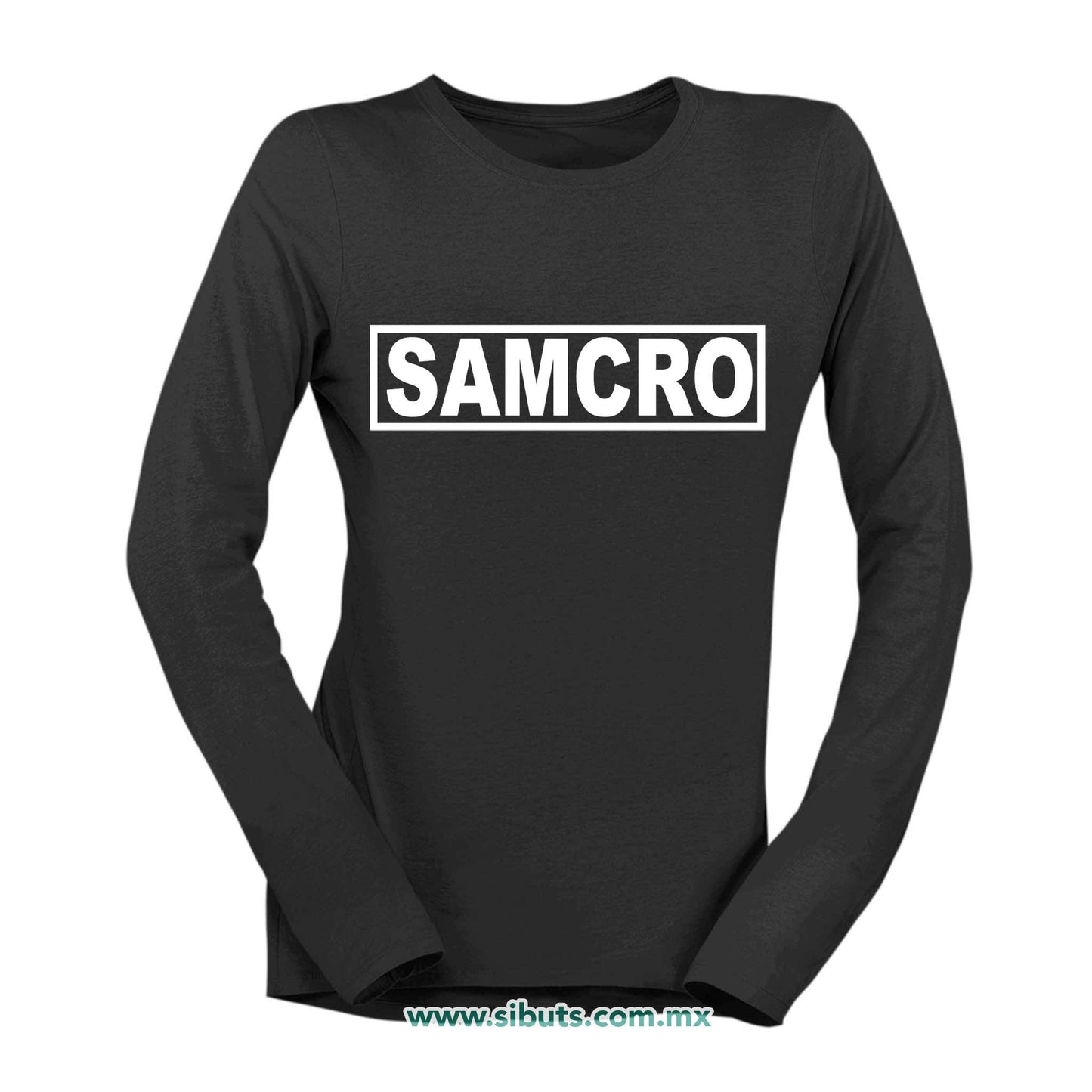 Playera Mujer Manga Larga Samcro Sons Of Anarchy