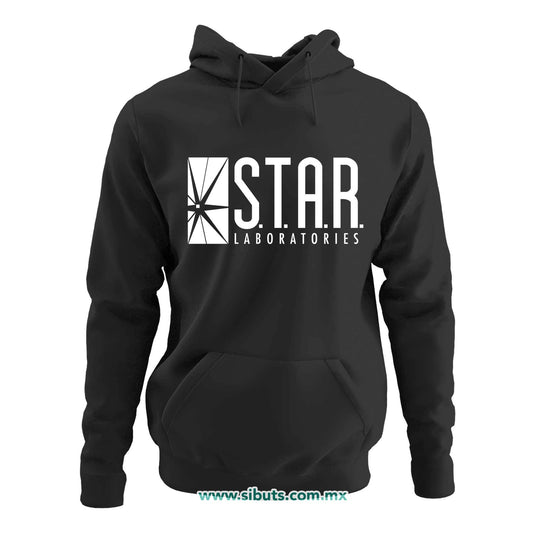 Sudadera Mujer Gorro Flash Star Lab Laboratories