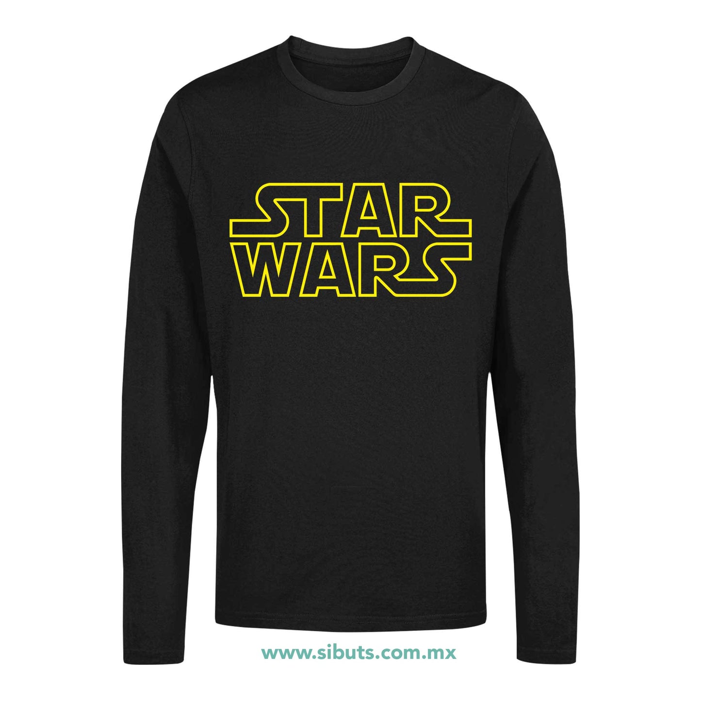 Playera Hombre Manga Larga Star Wars