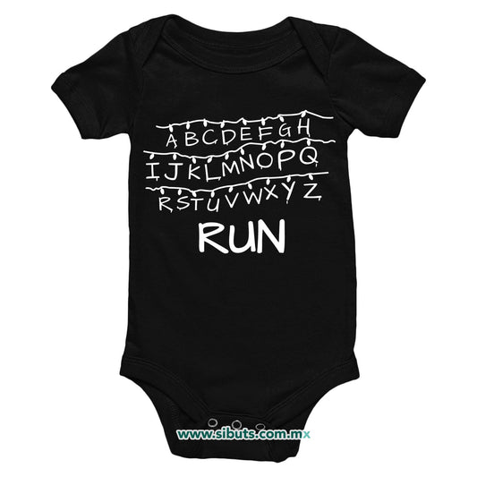 Pañalero Bebé Stranger Things Abcededario