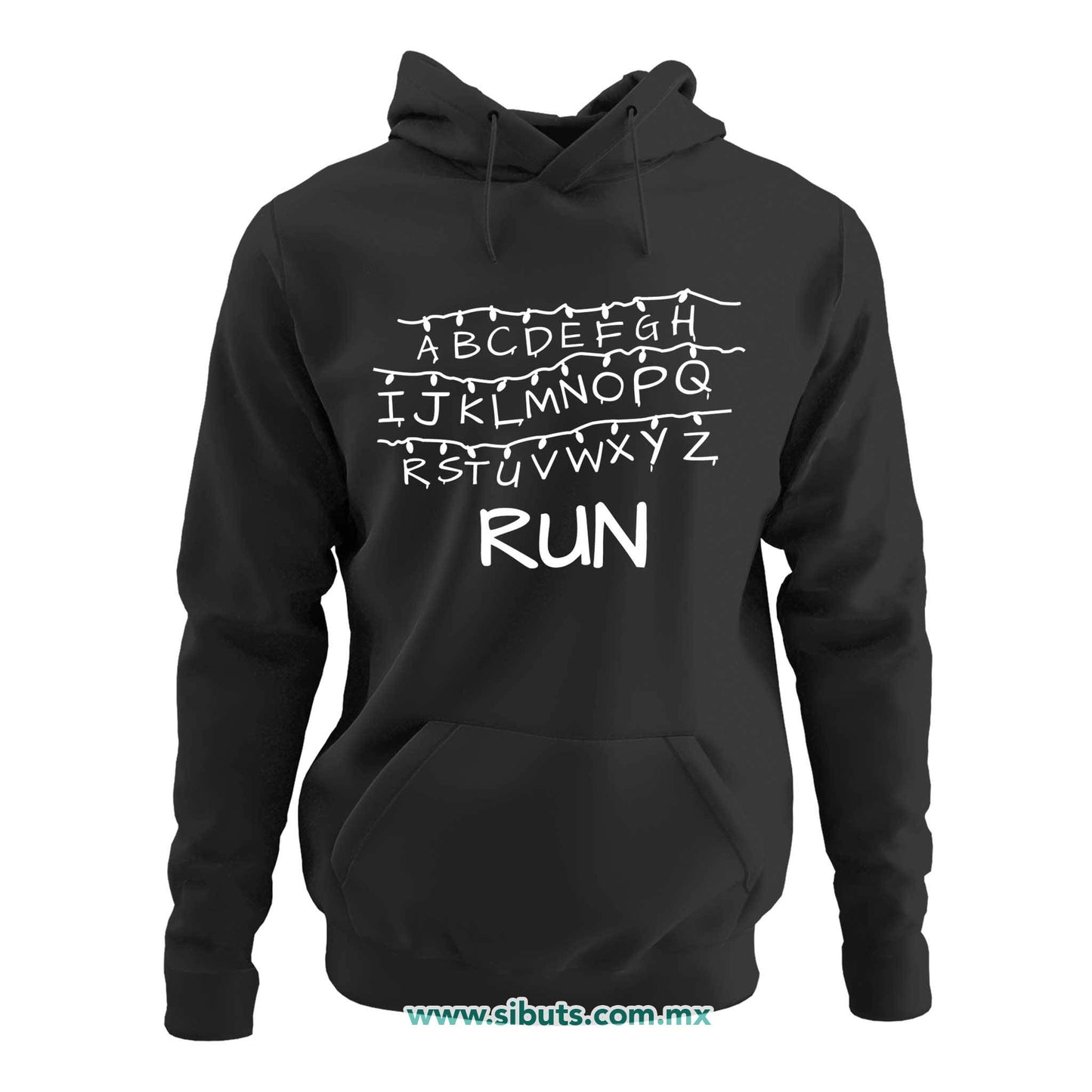 Sudadera Mujer Gorro Stranger Things Abcededario