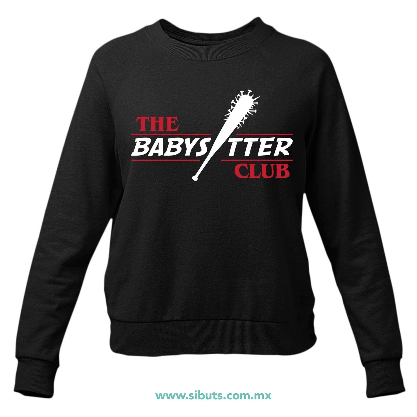 Sudadera Mujer Cuello Redondo Stranger Things The Babysitter Club