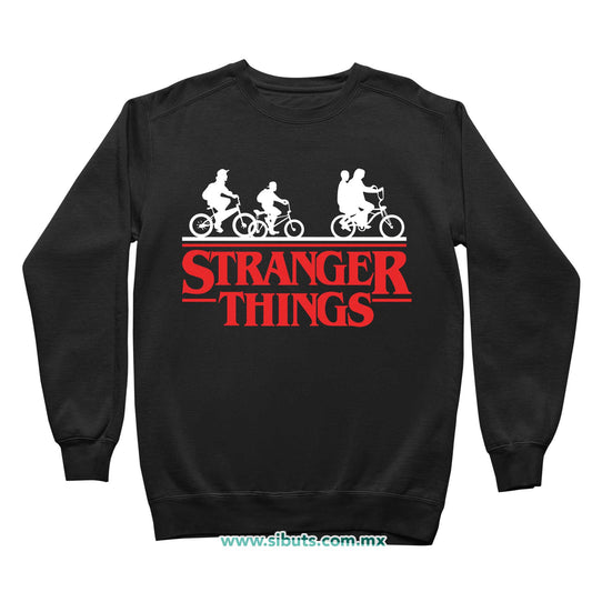 Sudadera Niño Cuello Redondo Stranger Things Bicicletas