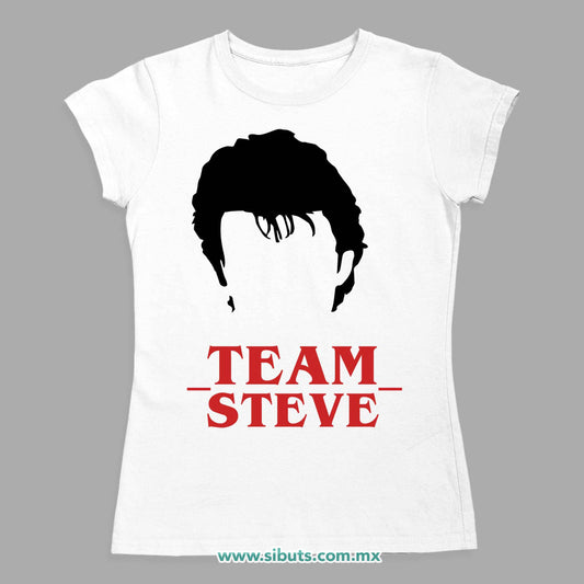 Playera Mujer Stranger Things Team Steve