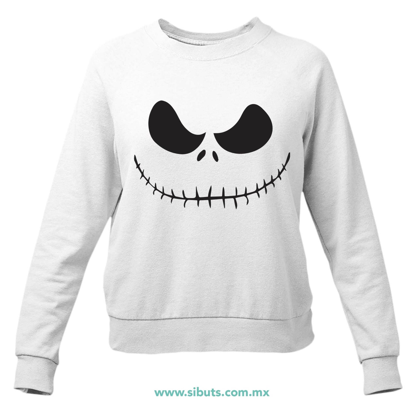Sudadera Mujer Cuello Redondo El Extraño Mundo De Jack