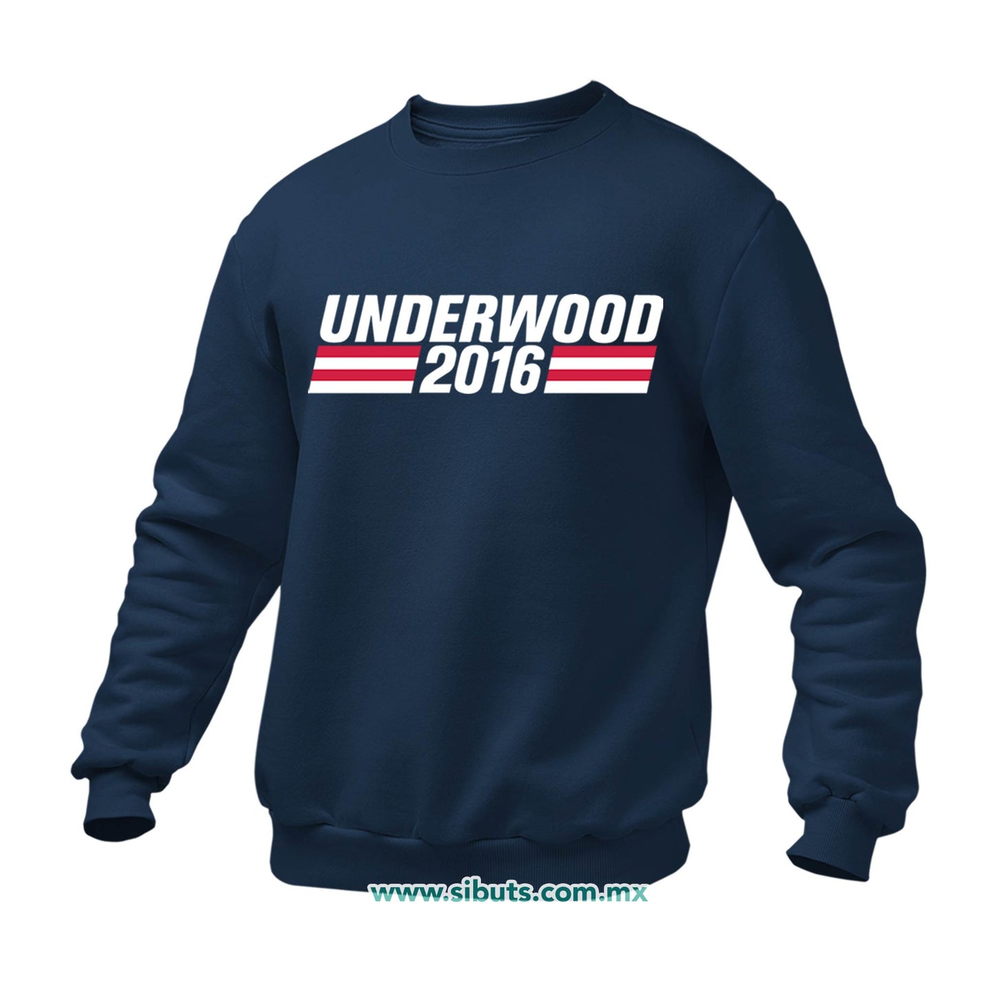 Sudadera Hombre Cuello Redondo House Of Cards Underwood 2016