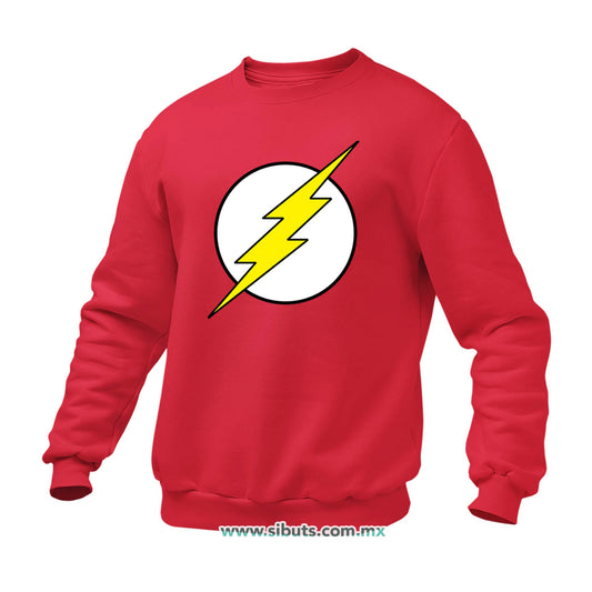 Sudadera Hombre Cuello Redondo Flash