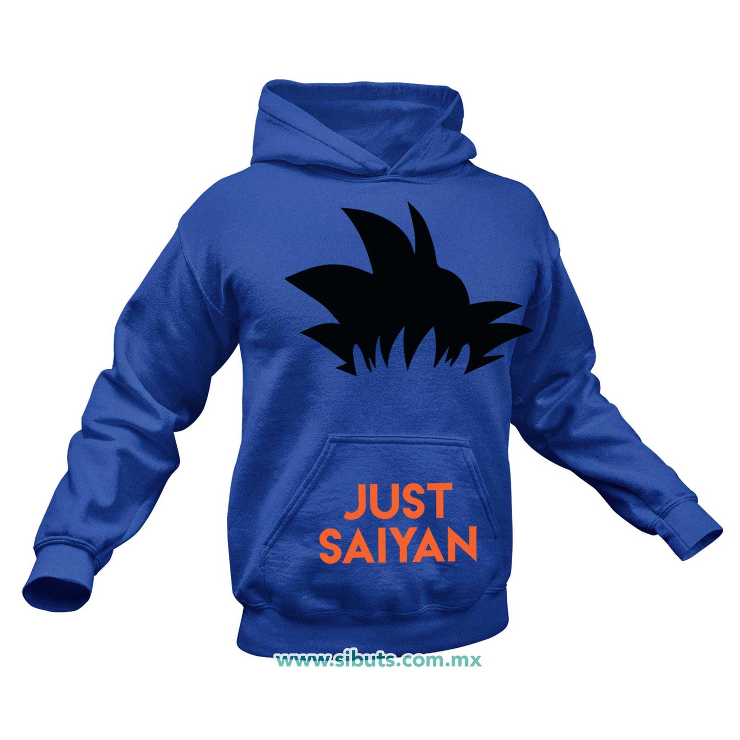 Sudadera Hombre Gorro Dragon Ball Goku Just Saiyan