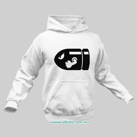 Sudadera Hombre Gorro Super Mario Bross Bullet