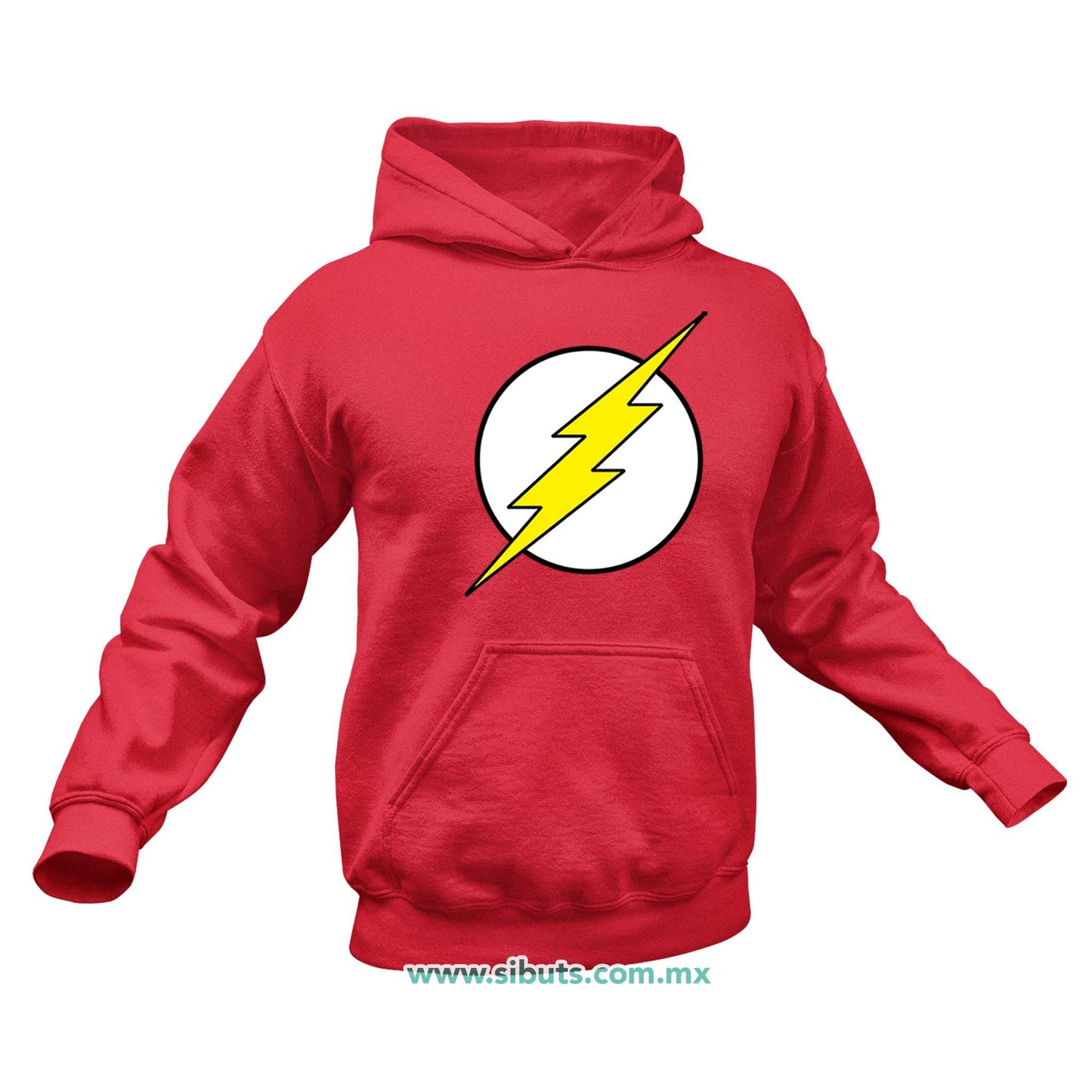 Sudadera Hombre Gorro Flash