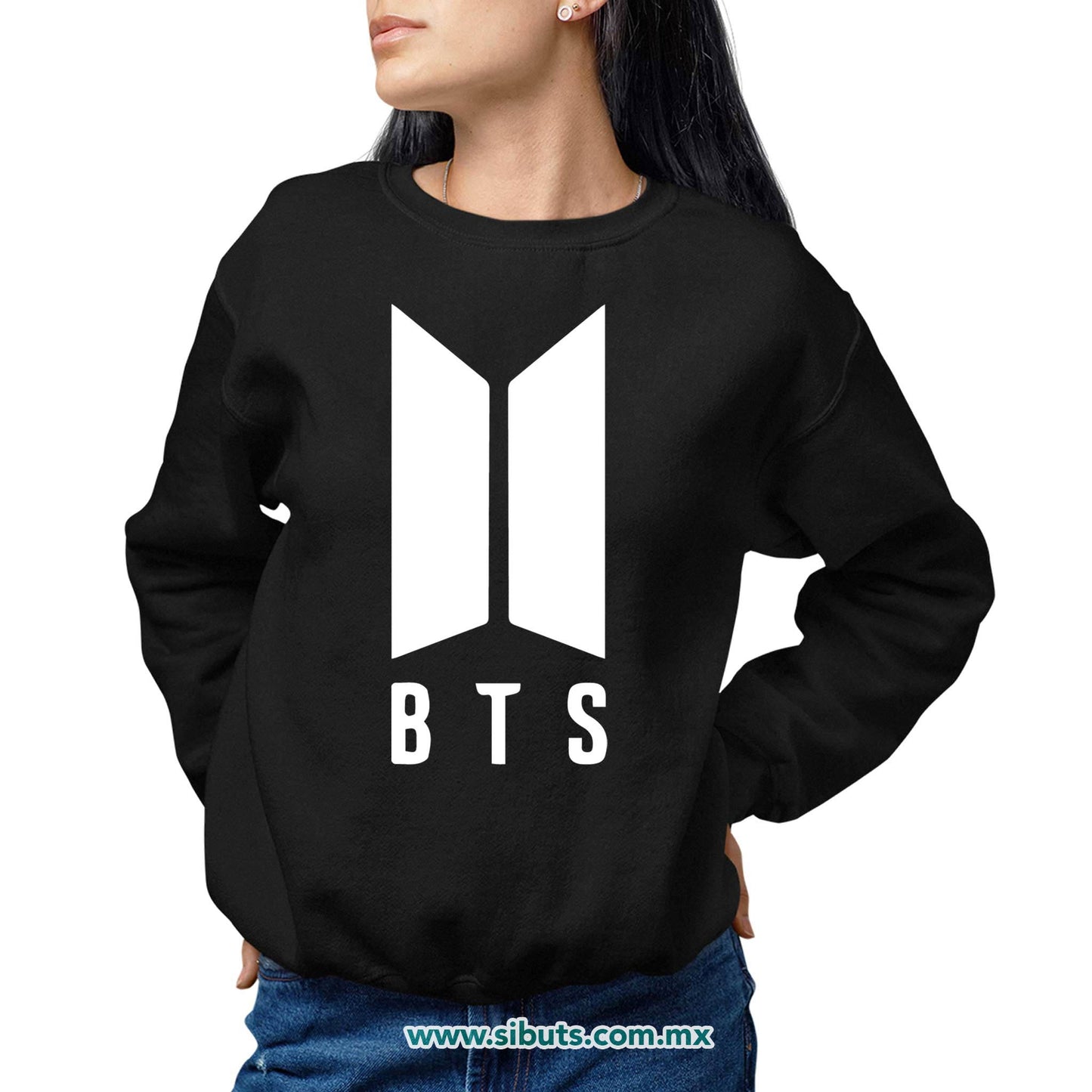 Sudadera Mujer Cuello Redondo K pop BTS Jung Kook 97