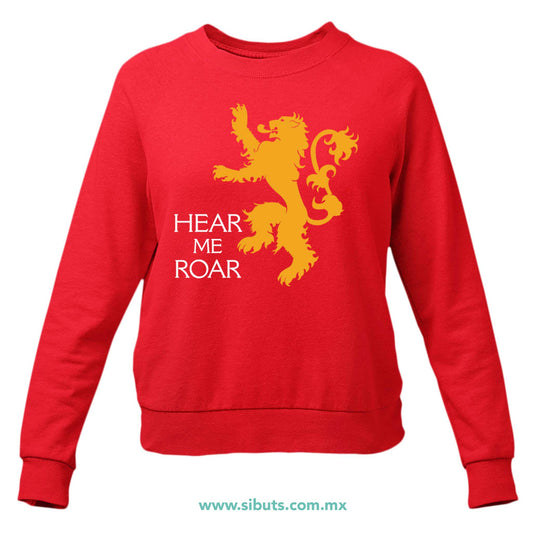 Sudadera Mujer Cuello Redondo Game Of Thrones House Lanister