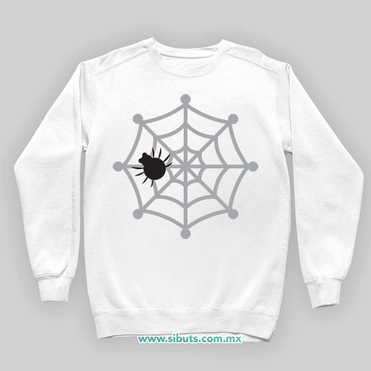 Sudadera Niño Cuello Redondo Araña en Telaraña