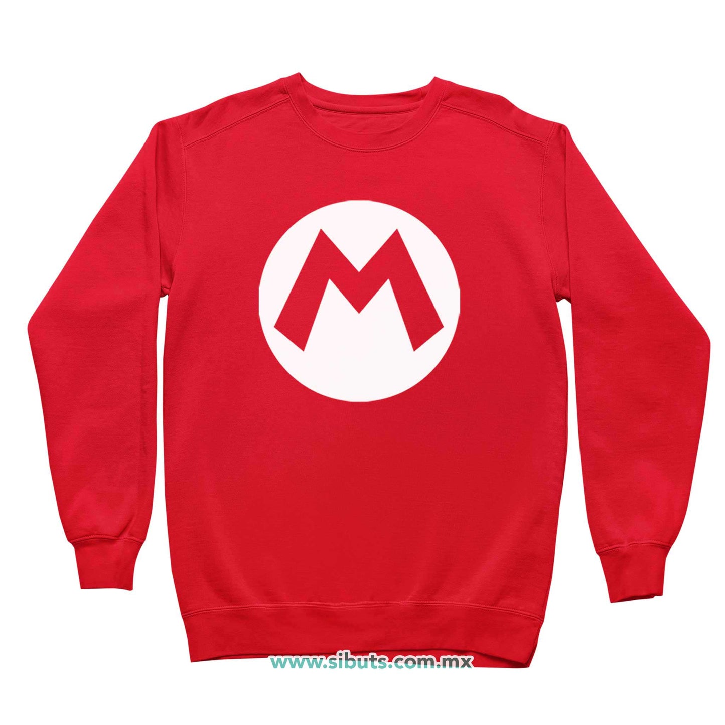 Sudadera Niño Cuello Redondo Super Mario Bros