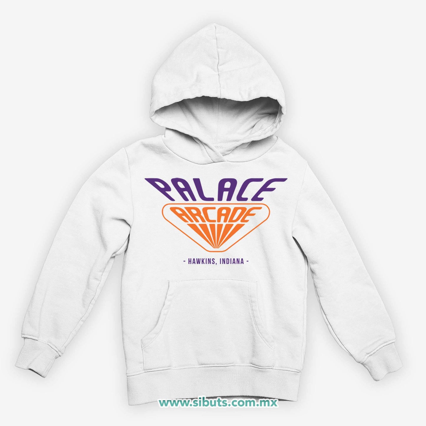 Sudadera Niño Gorro Stranger Things Palace Arcade