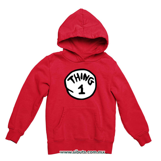 Sudadera Niño Gorro Dr. Seuss Thing 1