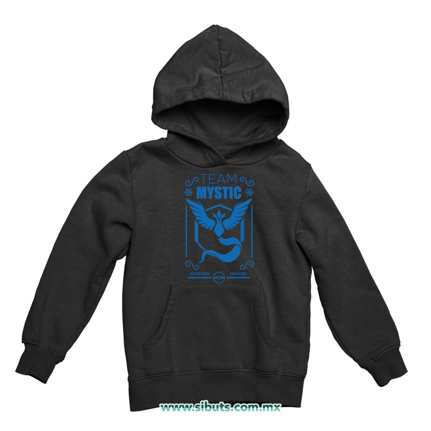 Sudadera Niño Gorro Pokemon Go Team Mystic