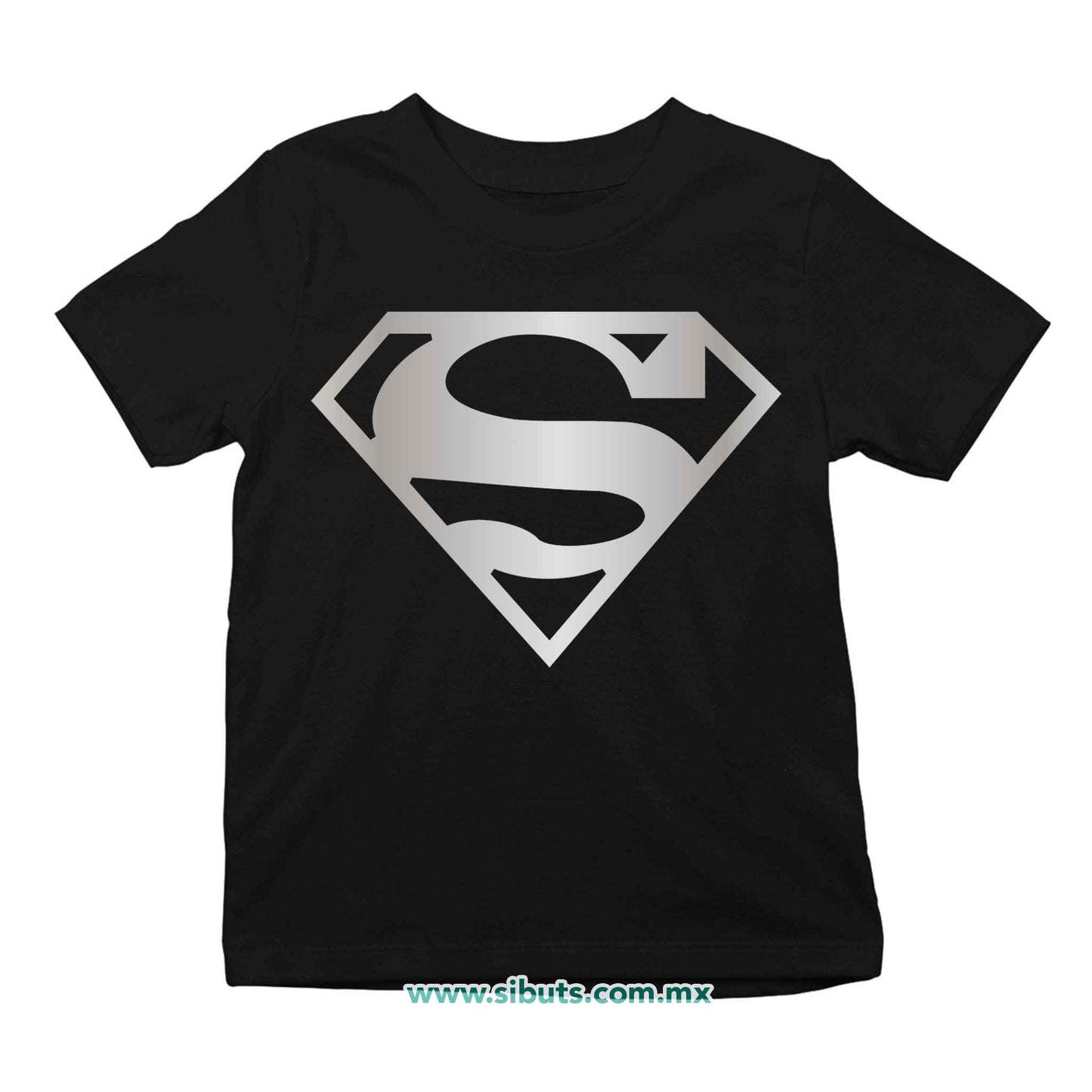 Playera Niño Superman Silver