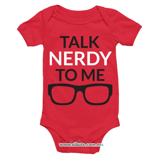 Pañalero Bebé Talk Nerdy To Me