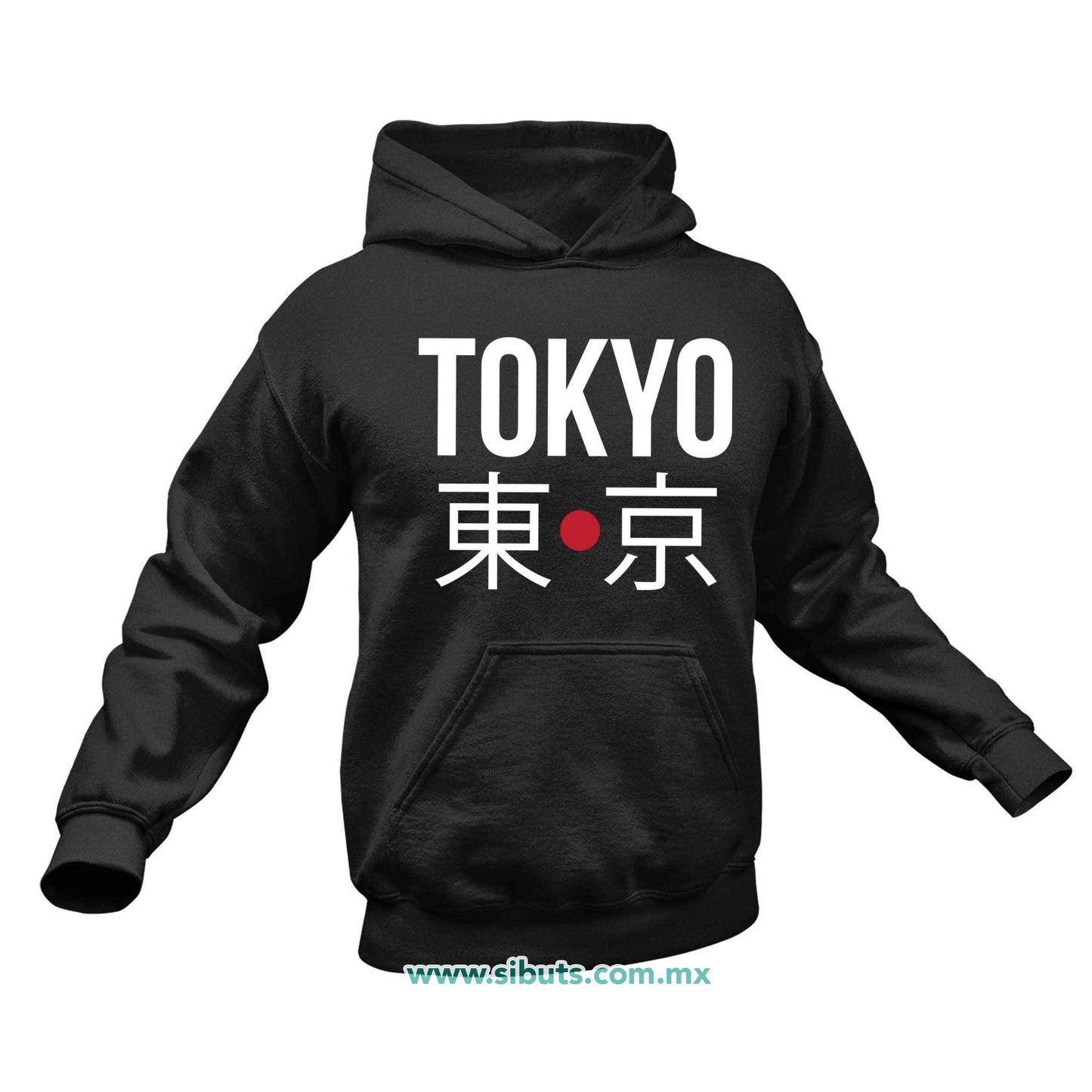Sudadera Hombre Gorro Tokyo Japón